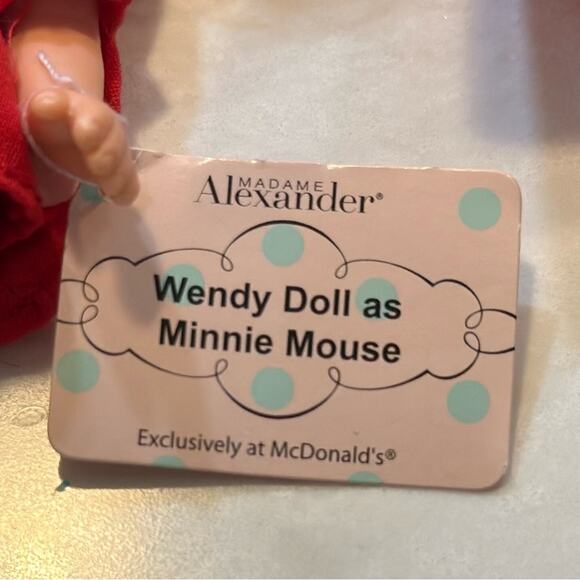 Vintage McDonalds Madame Alexander Little Red Riding Hood and Minnie Mouse - Picture 8 of 9